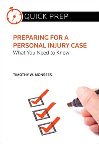 Personal Injury Booklet Cover